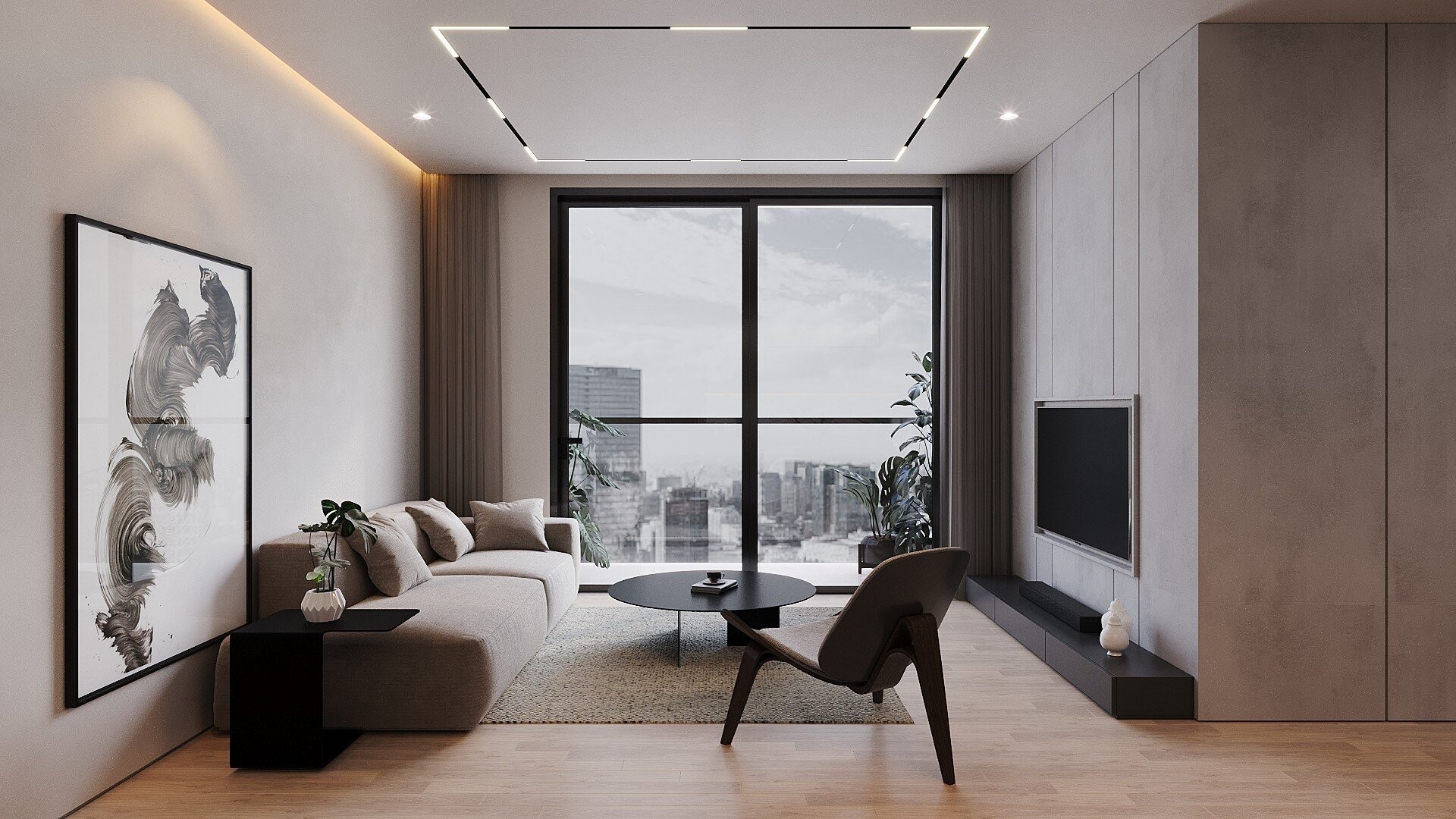 Một không gian được thiết kế theo phong cách Minimalist (Nguồn: 94 Studio)