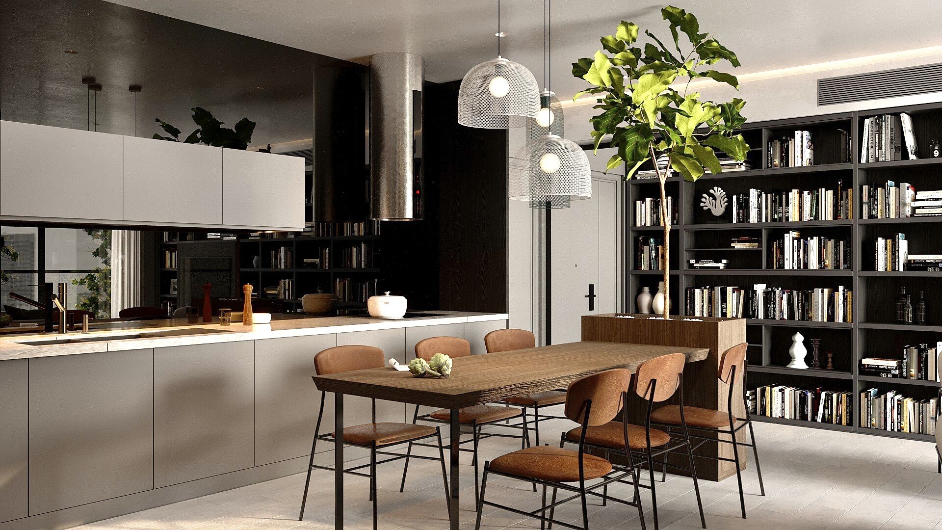 Công năng được đề cao trong thiết kế theo triết lý Minimalism (Nguồn: 94 Studio)